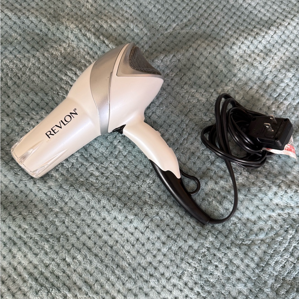 Revlon White And Silver Hair Dryer